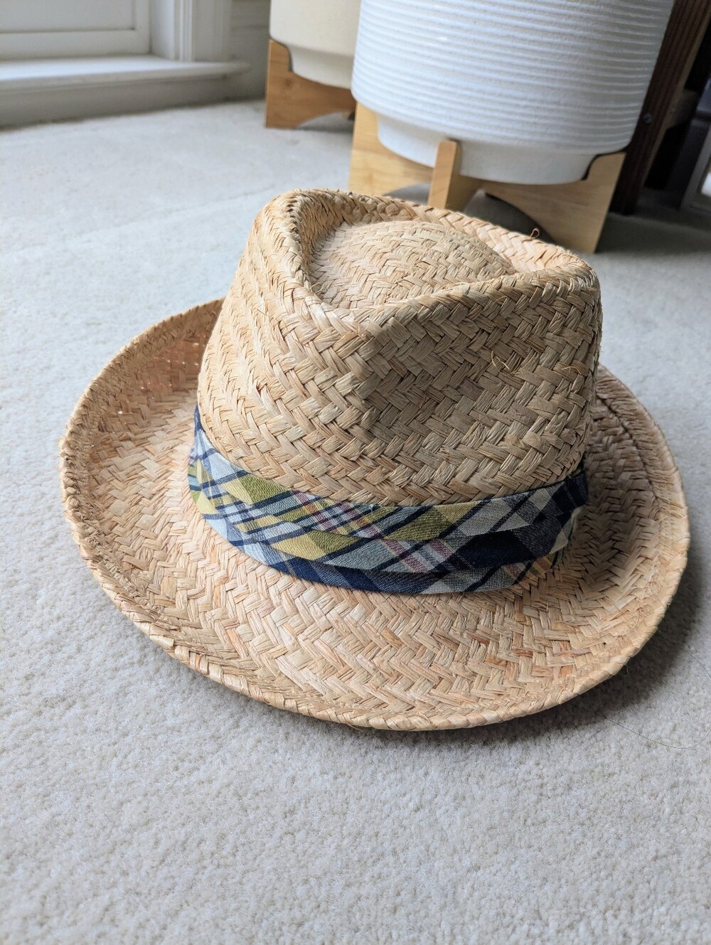 NWT Polo Ralph Lauren Raffia Straw Hat - L/XL